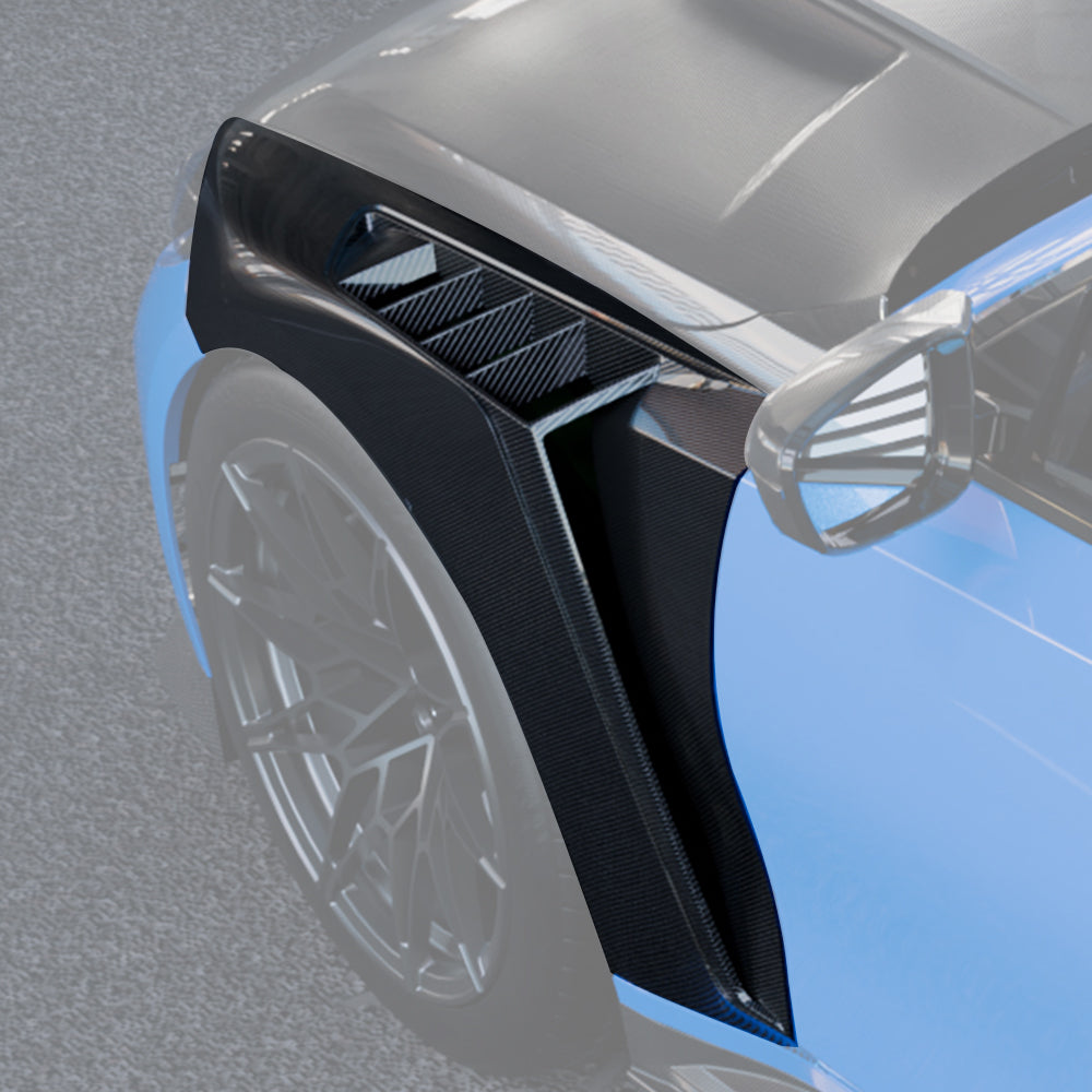 BMW M3 G80 SQ-V1 預浸碳纖維通風葉子板