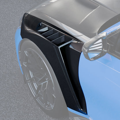 BMW M3 G80 SQ-V1 預浸碳纖維通風葉子板