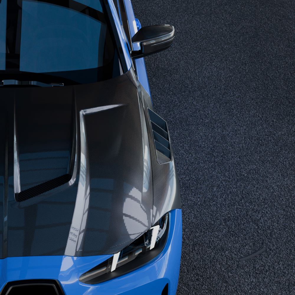 BMW M3 G80 SQ-V1 預浸碳纖維通風葉子板