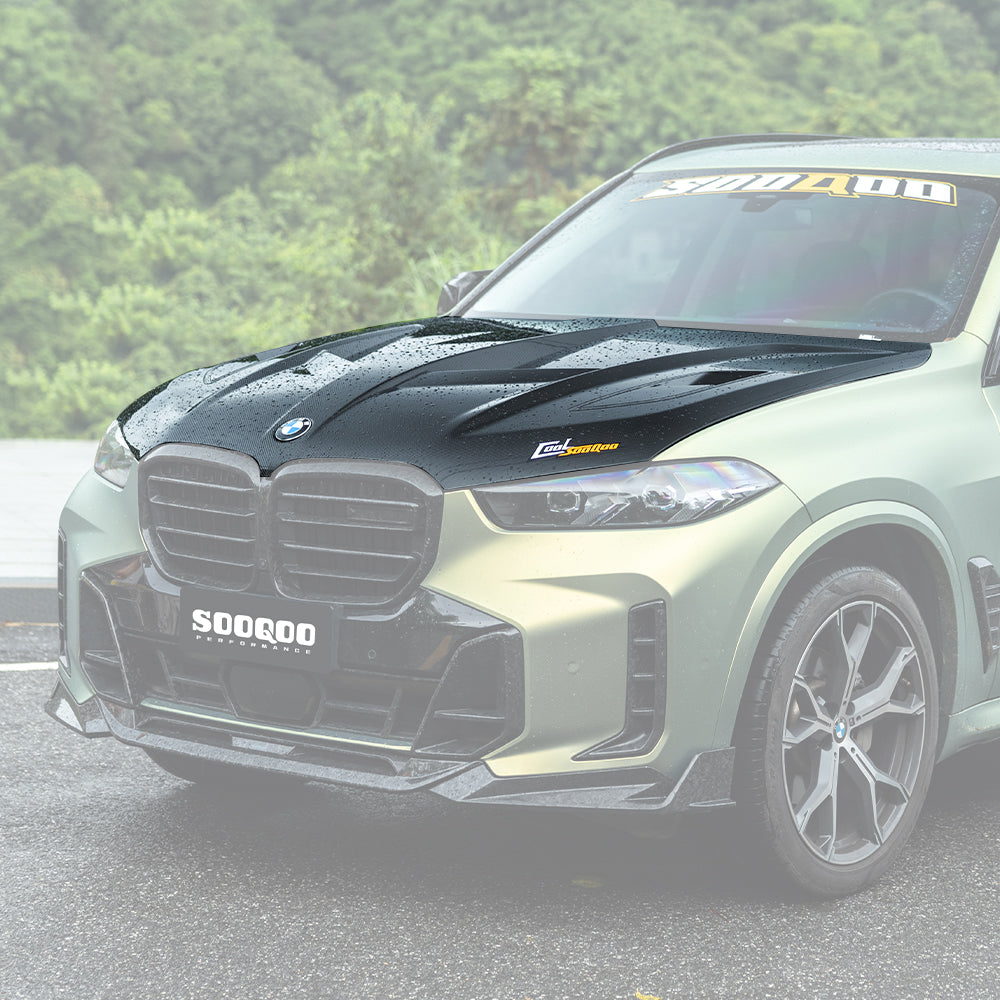 BMW X5/X6/X5M/X6M 碳纖維通風引擎蓋 SQ-027-V1