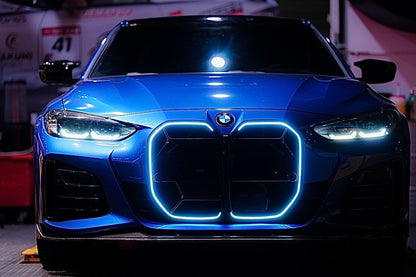 BMW 4系 四門 CSL款 發光水箱護罩