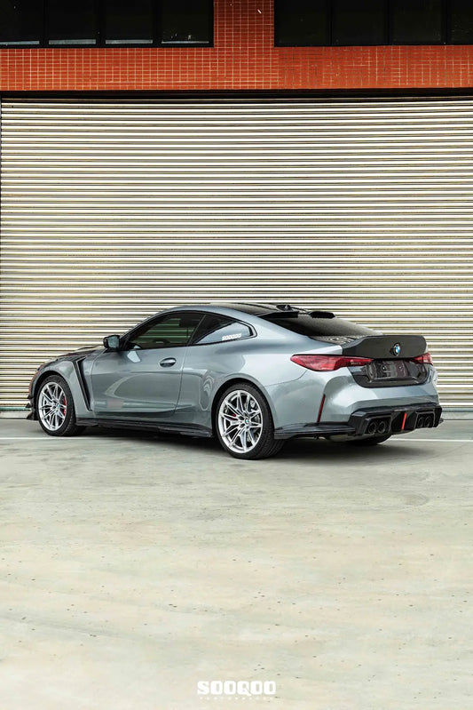BMW M4 G82 CSL款碳纖維後車箱蓋 T-550