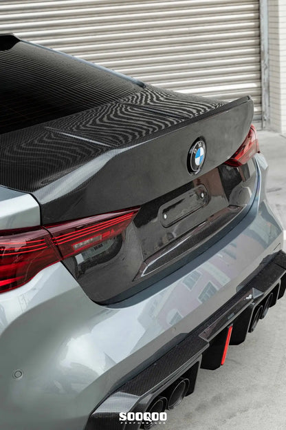 BMW M4 G82 CSL款碳纖維後車箱蓋 T-550
