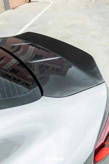 BMW M4 G82 CSL款碳纖維後車箱蓋 T-550