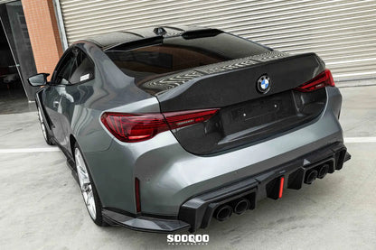 BMW M4 G82 CSL款碳纖維後車箱蓋 T-550