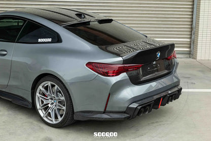 BMW M4 G82 CSL款碳纖維後車箱蓋 T-550