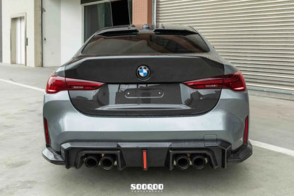 BMW M4 G82 CSL款碳纖維後車箱蓋 T-550