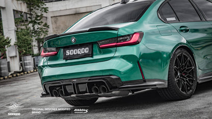 BMW M3G80 M4G82 SQ款 碳纖維後擾流 T-324A