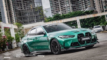BMW M3G80 M4G82 SQ款碳纖維前擾流 T-321