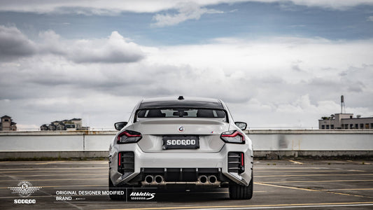BMW M2 G87 原車款碳纖維後擾流 T-313