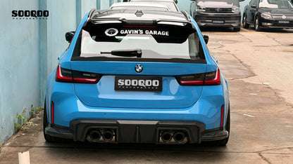 BMW 3系G21 M3 G81 SQ-V2款碳纖維車頂尾翼 SQ-028