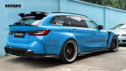 BMW 3系G21 M3 G81 SQ-V2款碳纖維車頂尾翼 SQ-028
