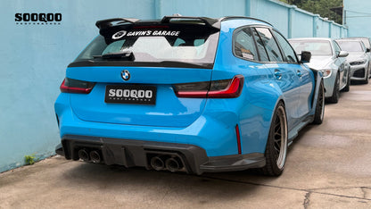 BMW 3系G21 M3 G81 SQ-V2款碳纖維車頂尾翼 SQ-028